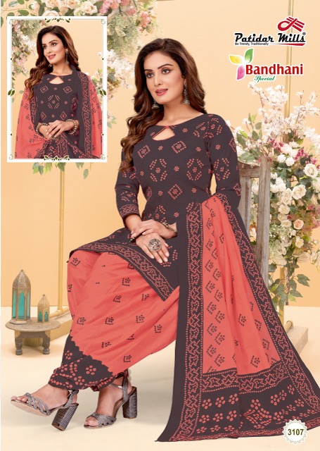 Patidar Bandhani Vol-31 Cotton Designer Patiyala Dress Material